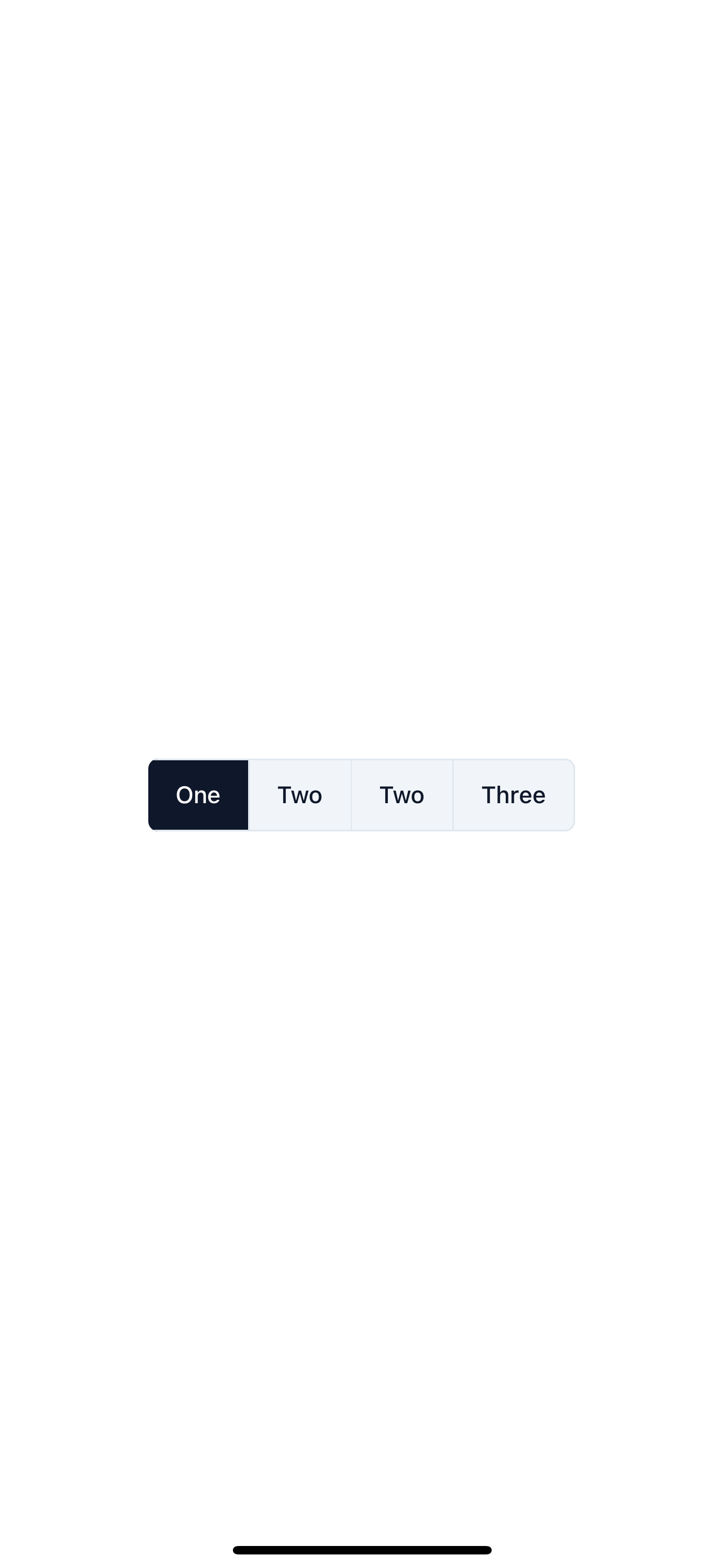 Solid Button Group